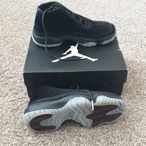 **SOLD**Brand New furry Jordans